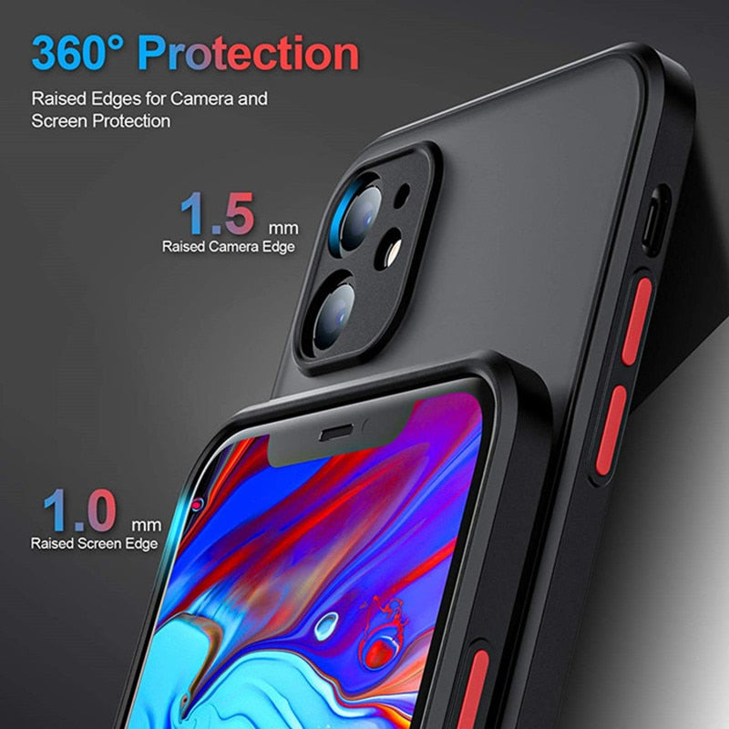 Shockproof Matte Magsafe Apple iPhone Case 11 | 11 Pro | 11 Pro Max